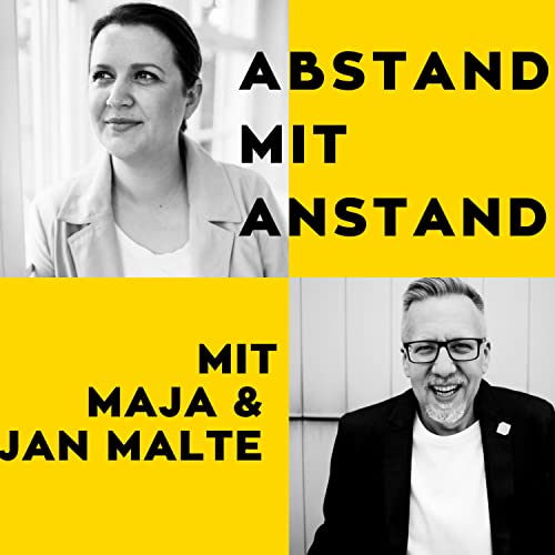 ABSTAND MIT ANSTAND Podcast Por Jan Malte Andresen & Maja Herzbach arte de portada