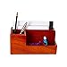 Rolodex 1734648 an Elegant Warm Metropolitan Look. Desk Organizer, Mahogany