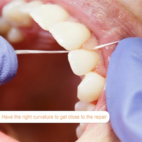 GOMETY Zahnschleifstreifen: 180 Stück Multifunktionale Polierstreifen, Dental Schleifstreifen für Effiziente Mundhygiene (150 Mm, Bunt)