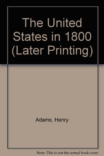 The United States in 1800 (Cornell paperbacks) B0007EZZQ8 Book Cover