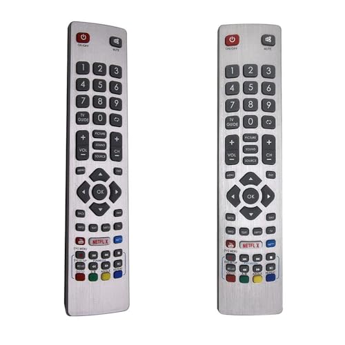 【UNA SOSTITUZIONE PERFETTA】Sostituzione TV telecomando di alta qualità per Smart TV LC-40UG7252E LC-50UI7222E LC-50UI7322E LC-50UI7422E LC40UG7252K LC-40UG7252K LC40UI7352E LC-40UI7352E LC40UI7552K LC-40UI7552K LC43CFG6001K LC-43CFG6001K LC43CFG6002E LC-43CFG6002E LC43FG5242E LC-43FG5242E LC49CFG6001E LC-49CFG6001E LC49CFG6001K LC-49CFG6001K LC50UI7422E LC-50UI7422E.