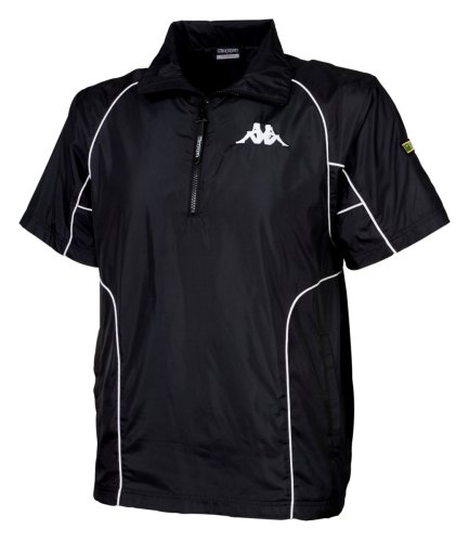 (カッパゴルフ)Kappa GOLF メンズ半袖ブルゾン ブラック M GM07403