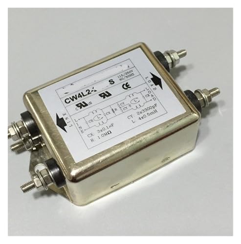 YTMJPQQJI Power Filter CW4L2-20A-S Dual Filter AC DC CW4L2-10A-S(10A)