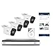 Produktbild ABUS Überwachungskamera-Set inklusive 4x 4-Megapixel-PoE-Mini-Tube-Kamera, 4-Kanal-Rekorder mit 1-TB-Festplatte, zur Personenerkennung, Fahrzeugerkennung, Aufnahme innen & outdoor (IP67), TVVR36444T