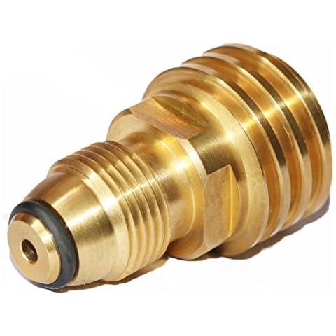 DOZYANT Propane Tank Adapter Converts POL LP Tank Service Valve to QCC1/Type1 Hose or Regualtor - Old to New. Cover