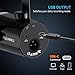 FEELWORLD PM1 XLR USB Dynamic Microphone with Boom Arm Stand for Podcast Recording PC Computer Gaming Live Streaming Vocal Voice-Over, Studio Metal Mic, RGB Light, Mute Button, Headphones Jack