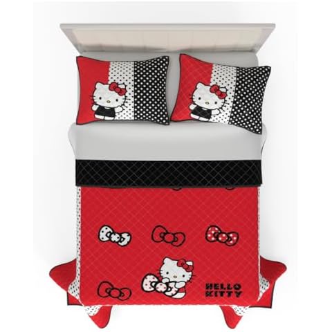 Franco Hello Kitty Kids Quilt Set Cover
