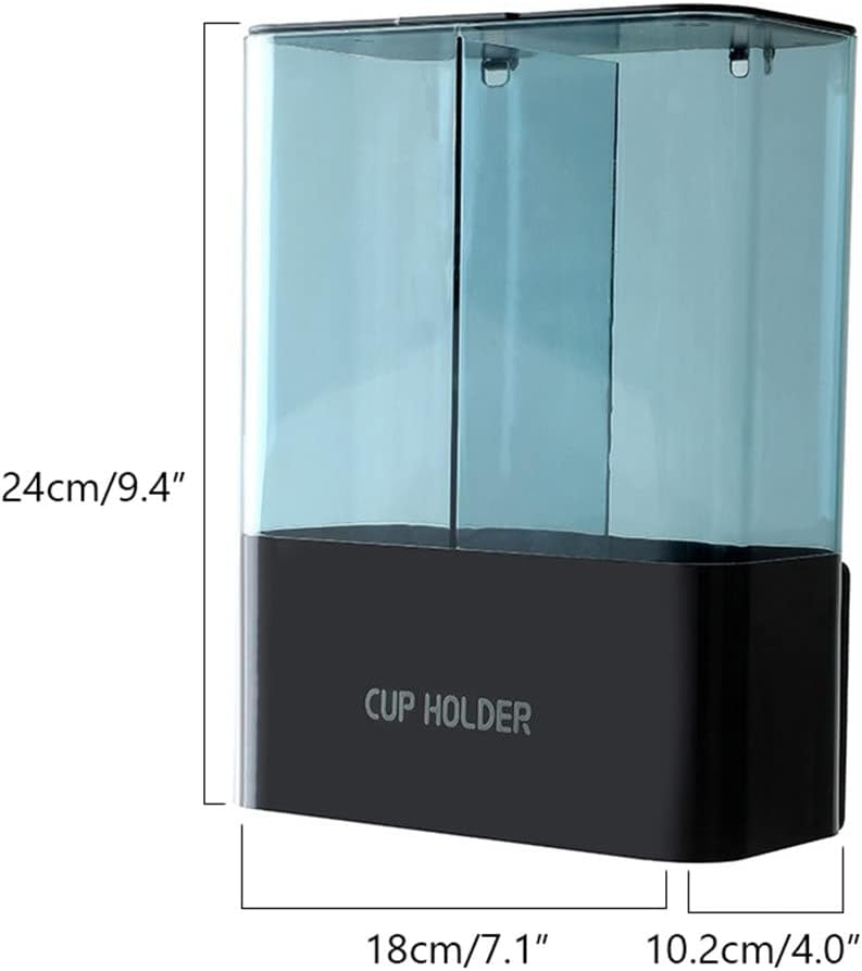 Automatic Water Dispenser Cup Holder Paper Cups Wall Mounted Taker Storage Rack