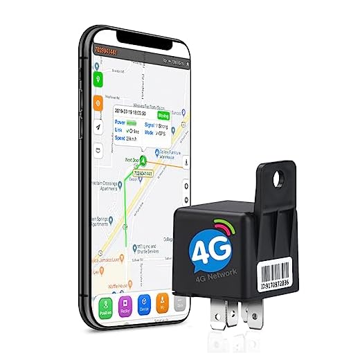 Sinotrack 4G Rastreador GPS a Bordo, ST-907L relé a Bordo Mini rastreador GPS, Motocicleta a Bordo, camión, Taxi a Bordo, ubicación en Tiempo Real, Dispositivo de Corte Remoto de energía de Aceite