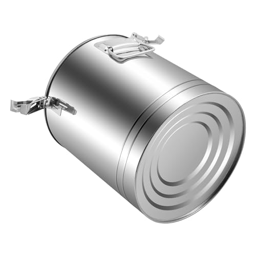 Calentador de alimentos de acero inoxidable grande, dispensador de bebidas para fiestas, 14 L, recipiente térmico para camping, exterior, cubo aislante para buffet, gastronomía, recipiente portátil - imagen 6