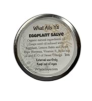 Algopix Similar Product 7 - Eggplant Salve 1 oz  All natural