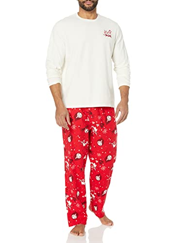 Image of Amazon Essentials Disney | Marvel | Star Wars Men's Flannel Pajama Sleep Sets