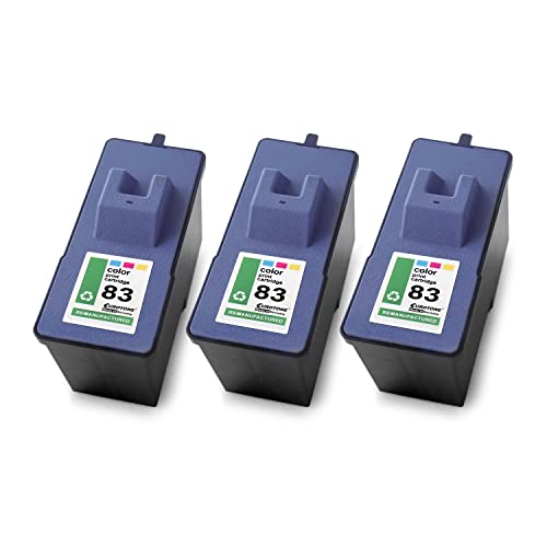 Cartouches d'encre compatibles Lexmark 83XL 18L0042E Eurotone pour imprimante X6170 X6190 couleur