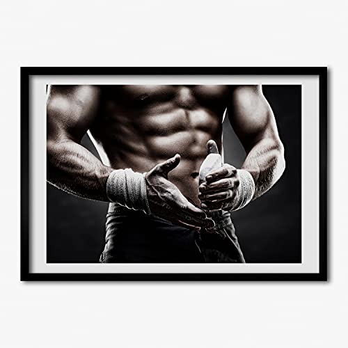 Cadre MDF photo affiche 70x50 cm Tulup en bois moderne pour tableau peinture