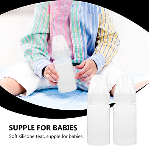 Doitool 15 Pcs Newborn Disposable Milk Bottles Babies Supple Milk Bottles (White) Heath Care Tool #TOP5