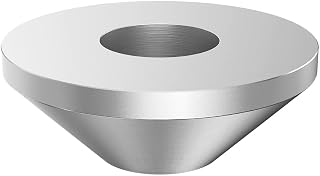 AUTOVIC Large Manual Tire Changer Centering Cone, Billet Aluminum Upgrade Wheel Balancer Hold Down Cone for 1.67" Diameter Center Post Car Truck, Fit Up to 4.4" Hub Opening
