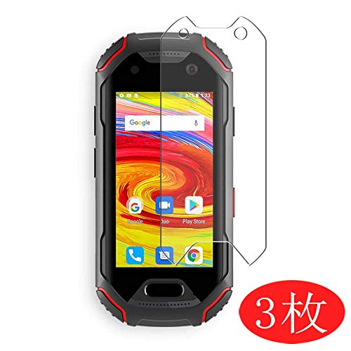 VacFun Lot de 3 HD Clair Film de Protection d'écran pour Unihertz Atom XL, Film Protecteur sans Bulles, Auto-Cicatrisant(Non vitre Verre trempé)