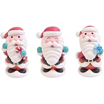Decorazioni Natalizie Zucchero.Dream S Party Set 3 Babbo Natale In Zucchero Soggetti Natalizi Per Decoro Decorazioni Torte E Dolci Decorazione Natalizia Per Torte Panettoni Pandori E Dolci Amazon It Giochi E Giocattoli