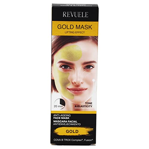 Revuele - Anti Age Active Tone & Elasticity Face Gold Mask - 80ml
