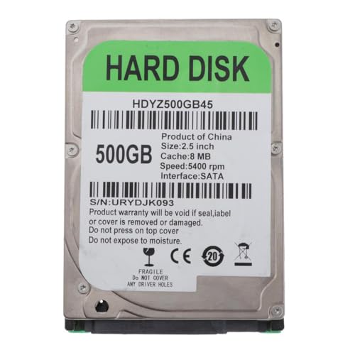 Image of 2.5 in Internal Hard Drive Disk Sata 8M Cache HDD for Laptop Notebook 500Gb | Drives, Storage & Blank Media | Hard Drives (HDD, Ssd & NAS) | Internal Hard Disk Drives