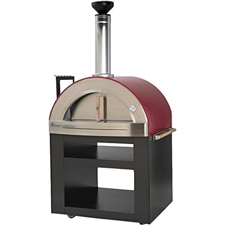 Amazon Com Forno Venetzia Fvtor300r Torino 300 Red Outdoor Pizza Oven Patio Lawn Garden
