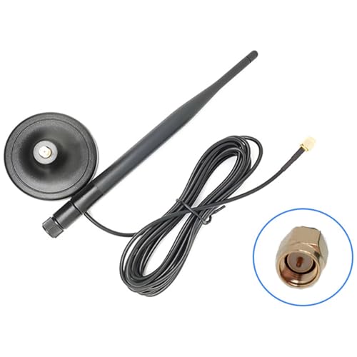 Image of 2.4GHz Antenna Extension Cable for DOUXURY Wireless Backup Camera and Mnonitor System 7dBi 5.8GHz WiFi 10ft Extension Cable
