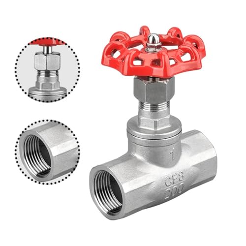 CACVGVMGTW 1/2 '3/4' 1 '1-1/4' BSP Hilo Femenino válvula de Globo de Acero Inoxidable SS304 válvula de Aguja de Agua de Alta Temperatura válvula de compuerta(1')