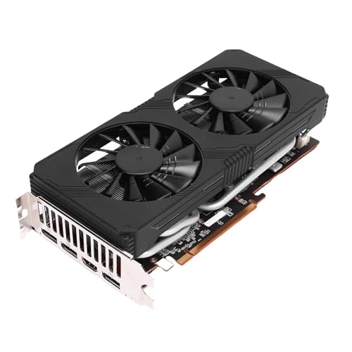 VBESTLIFE 5700XT 8GB GDDR6 Graphics Card, 256bit Gaming Video Card with 1 HDMI 2.0b & 3 DP 1.4a Ports, PCIE4.0 X16, Dual Cooling Fan