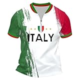 Design italien élégant avec imprimé patriotique, parfait pour montrer votre attachement national lors d'événements à thème italien ou pendant les loisirs.