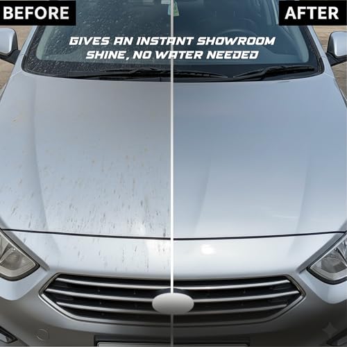 Image of Nippon Paint Waterless Car Wash 250ml | Quick Clean Shine & Protect for Cars & Bikes | Safe on Paint Glass & Chrome | Eco-Friendly Spray By Asia-Pacific's No.1 Paint Brand