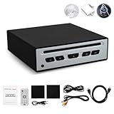 Mise à niveau multimédia tout-en-un pour voyager : plus qu'un simple lecteur CD pour voiture : lecture de CD/DVD + sortie vidéo + hub de charge + prise casque.