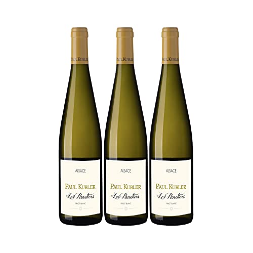 Alsace Pinot Blanc Les Panetiers - Blanc 2020 - Domaine Paul Kubler - Vin Blanc d' Alsace (3x75cl)