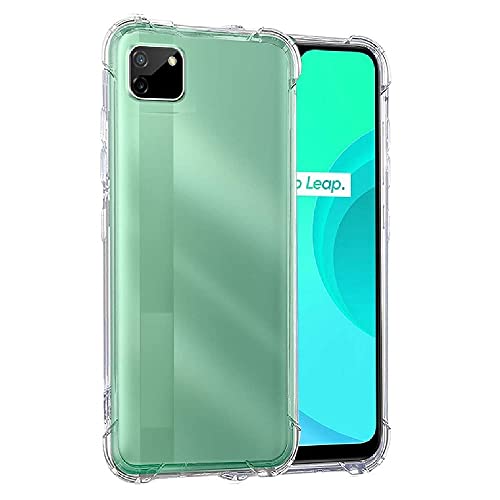 Image of COVERBLACK Silicone Case Back Cover for Samsung Galaxy A03 - Transparent