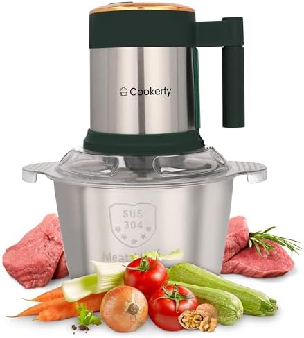 Food Processor with Ergonomic Handle - Durable Mini Chopper with ...