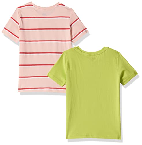Image of Amazon Brand - Jam & Honey Boys 100% Cotton Printed Half Sleeves T-Shirt | Age 2-12 Years