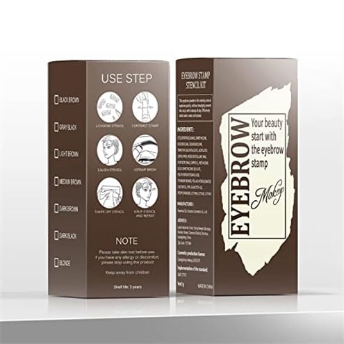Oetuiow Eyebrow Stamp And Eyebrow Stencil Kit thumb #8