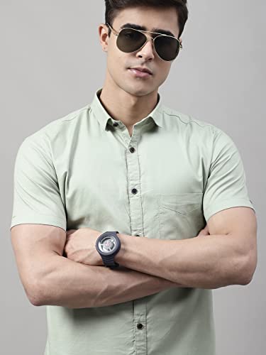 Image of Majestic Man Men's Cotton Slim Fit Shirt