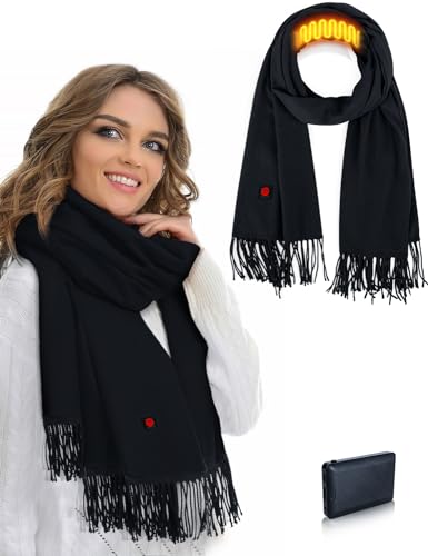 Lionrose Heated Scarf with 5000mAh Rechargeable Battery