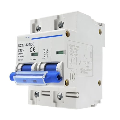 Disjoncteur CC 500V 125A bipolaire pour protection de circuit solaire photovoltaïque - 4