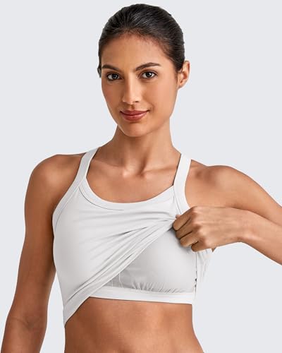 G4Free Cropped Workout Top with Built-in Bra – Save 50% - Image 6