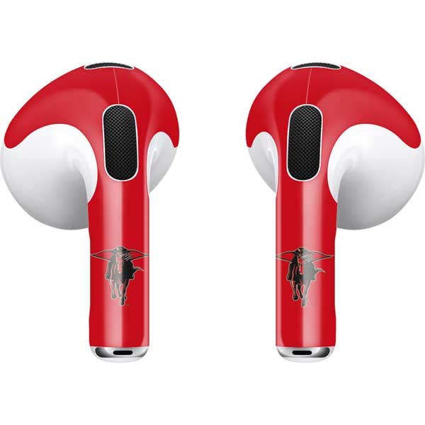 Skinit Decal Audio Skin Compatible with Apple AirPods (3rd Gen, 2021) - Officially Licensed Texas Tech Red Raiders Design