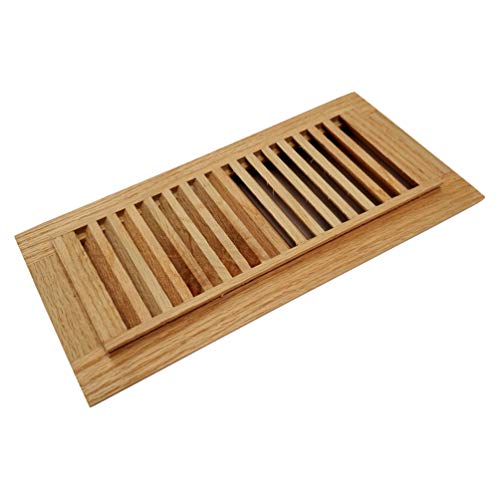 Homewell 2 Pcs Pack Oak Floor Register, Drop in Vent, 4x10 Inch, Unfinished by Homewell - Image 4