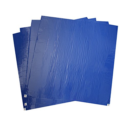 Best Cyber Monday ๐ฅ Trimaco Dirt Trapper Ultra Sticky Mat (Pack of 4) 36-inch x 36-inch, Blue