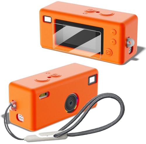 Funda de silicona para cámara Kodak CHARMERA llavero miniatura 1