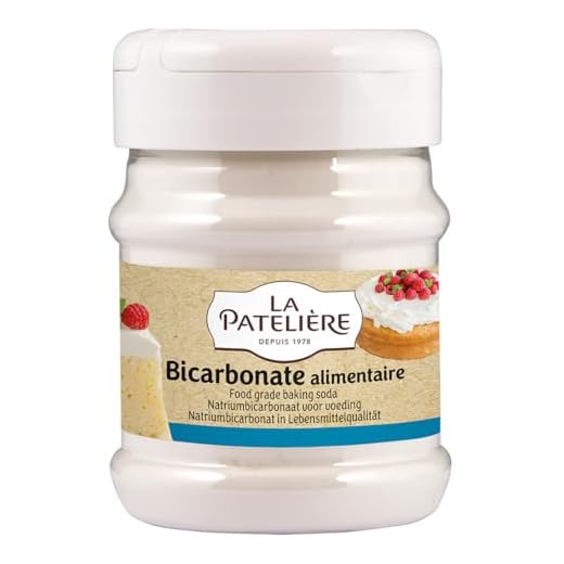 LA PATELIERE Bicarbonate Alimentaire 250 g ( Lot de 3 )