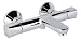 Produktbild Hansgrohe Wannenarmatur Ecostat, 13123000, Thermostat-Wannenbatterie mit Thermostatkartusche, Temperaturbegrenzung, Ecostop-Taste, Rückflussverhinderer, 2 Verbraucher, Chrom, 09703 1