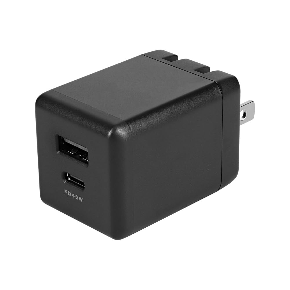 Amazon | オウルテック AC充電器 USB充電器 PD45W Type-Cポート Type-A