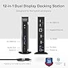 Plugable Universal Laptop Docking Station Dual HDMI Monitor for Windows and Mac (Driver Required), USB 3.0 or USB-C, 2X HDMI, Gigabit Ethernet, Audio, 6 USB Ports (UD-3900) #1
