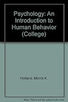 Psychology: An Introduction to Human Behavior 0669009946 Book Cover