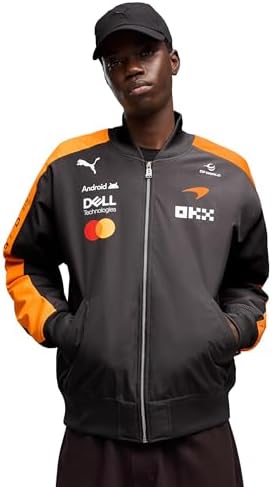 PUMA McLaren F1 2026 Veste bomber Team homme – Orange